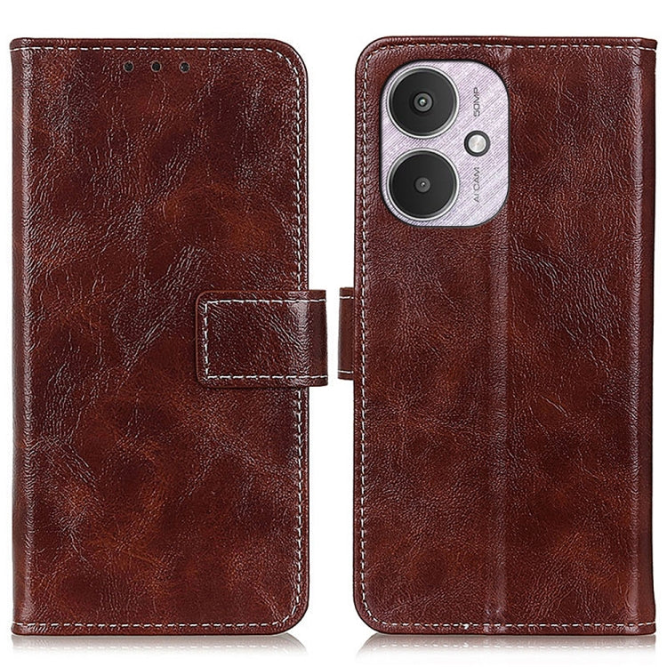 Retro Crazy Horse Texture Leather Phone Case