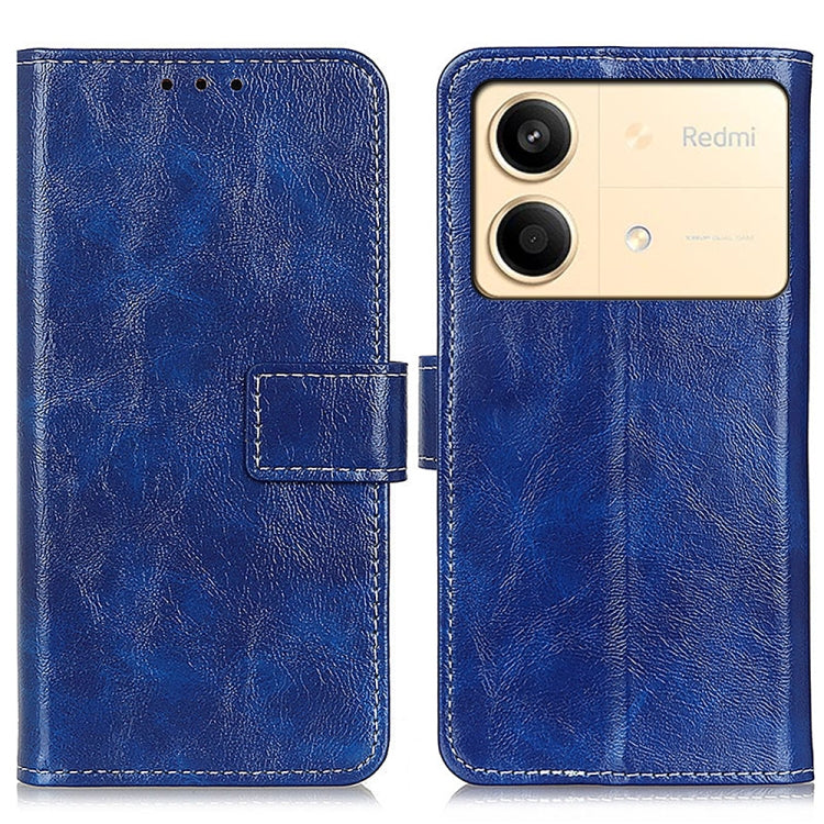 Retro Crazy Horse Texture Leather Phone Case