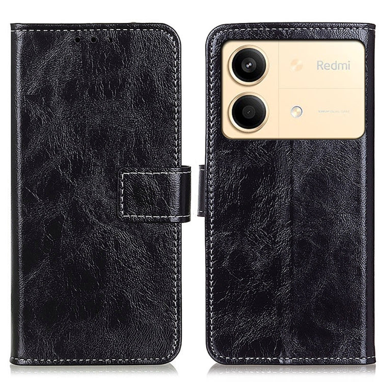 Retro Crazy Horse Texture Leather Phone Case