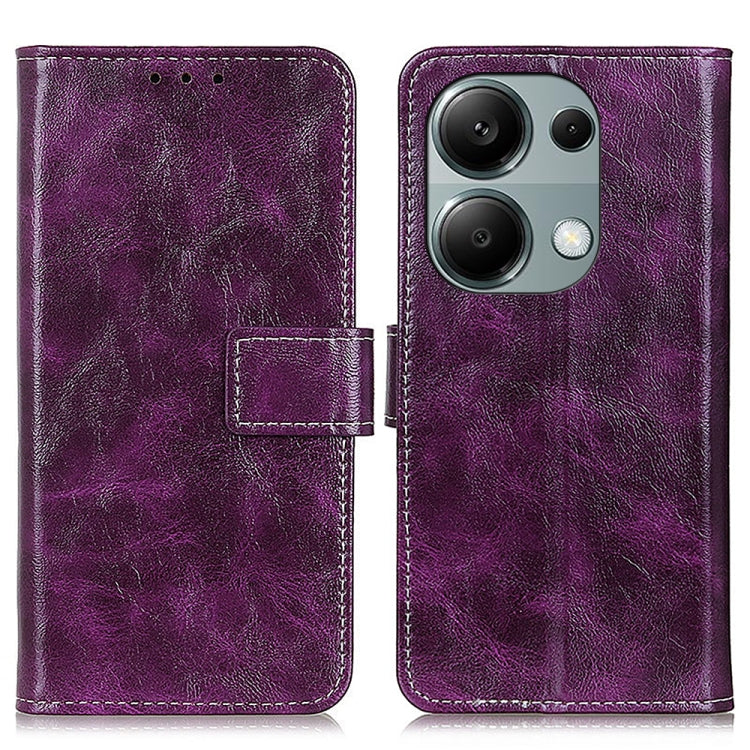 Retro Crazy Horse Texture Leather Phone Case