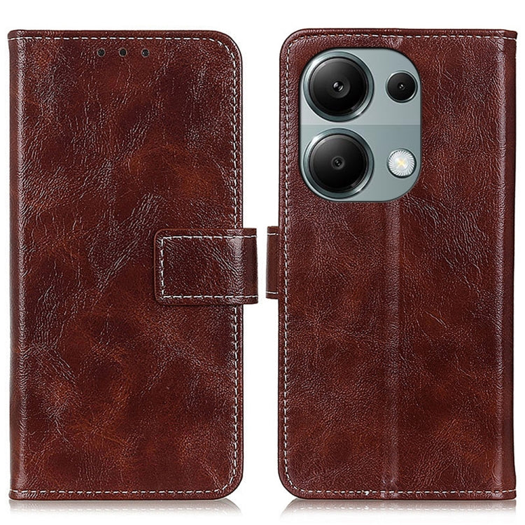 Retro Crazy Horse Texture Leather Phone Case