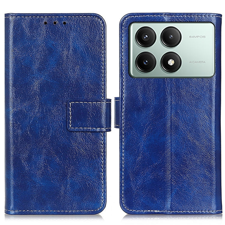 Retro Crazy Horse Texture Leather Phone Case