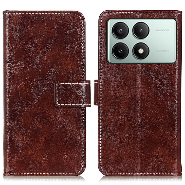 Retro Crazy Horse Texture Leather Phone Case