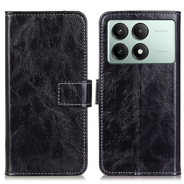Retro Crazy Horse Texture Leather Phone Case