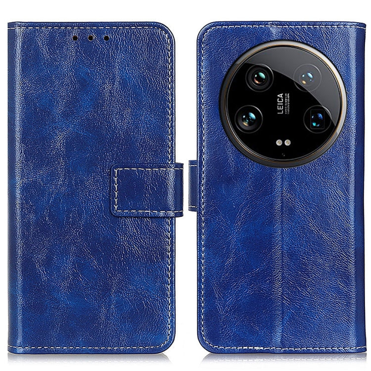 Retro Crazy Horse Texture Leather Phone Case