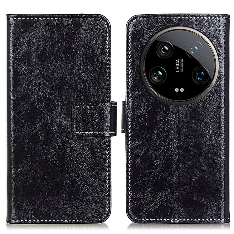 Retro Crazy Horse Texture Leather Phone Case