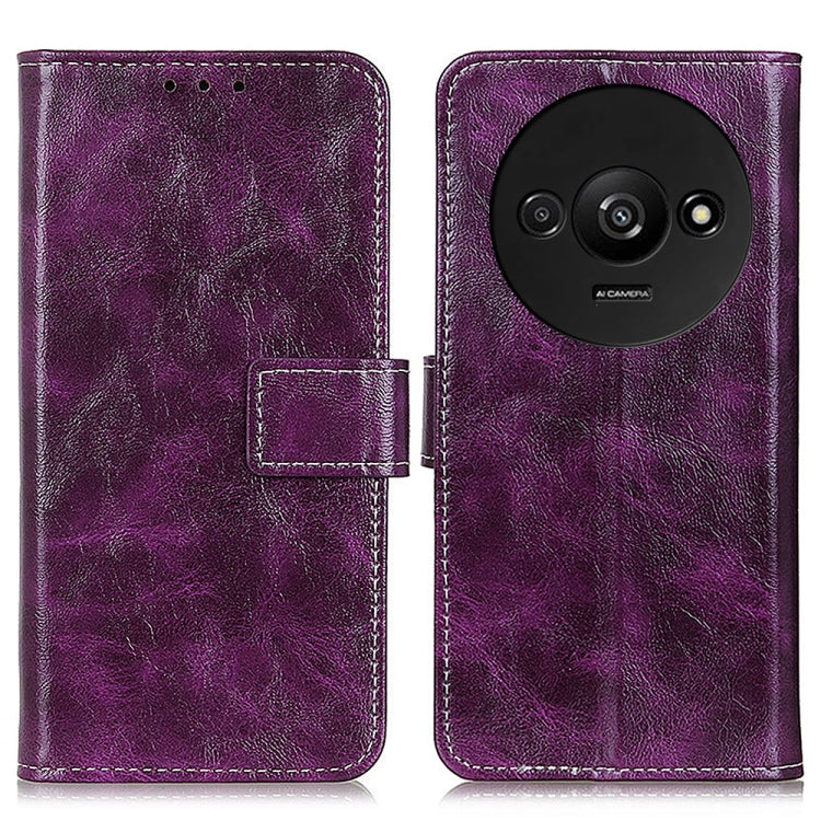 Retro Crazy Horse Texture Leather Phone Case