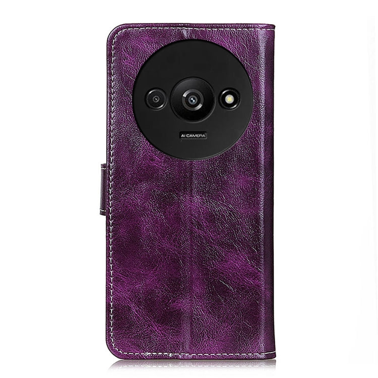 Retro Crazy Horse Texture Leather Phone Case