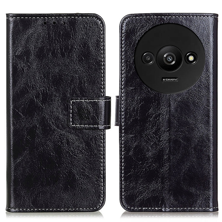 Retro Crazy Horse Texture Leather Phone Case