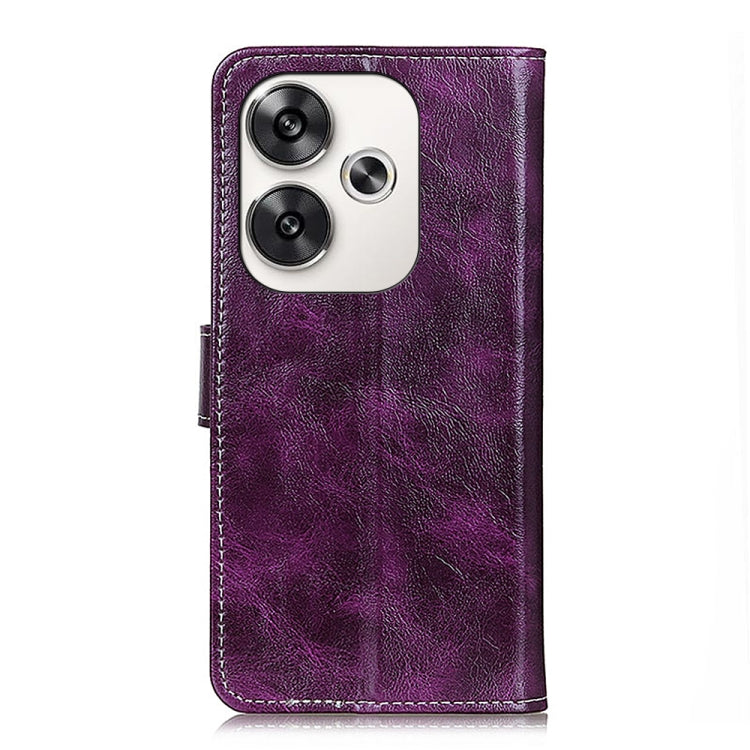 Retro Crazy Horse Texture Leather Phone Case, For Xiaomi Poco F6 / Redmi Turbo 3, For Xiaomi Poco F6 Pro, For Xiaomi Redmi K70 5G / K70 Pro 5G, For Xiaomi Redmi Note 13 Pro 4G/Poco M6 Pro 4G