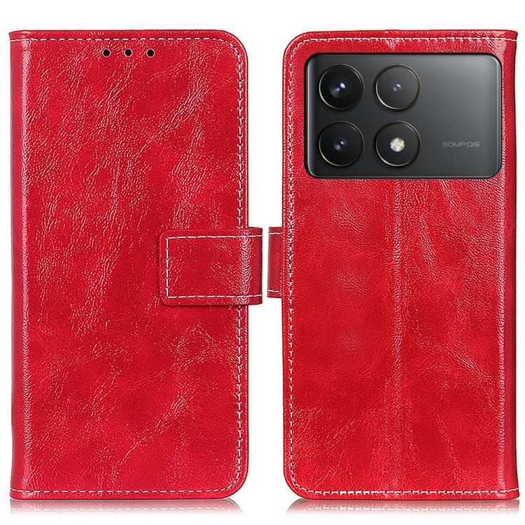 Retro Crazy Horse Texture Leather Phone Case, For Xiaomi Poco F6 / Redmi Turbo 3, For Xiaomi Poco F6 Pro, For Xiaomi Redmi K70 5G / K70 Pro 5G, For Xiaomi Redmi Note 13 Pro 4G/Poco M6 Pro 4G