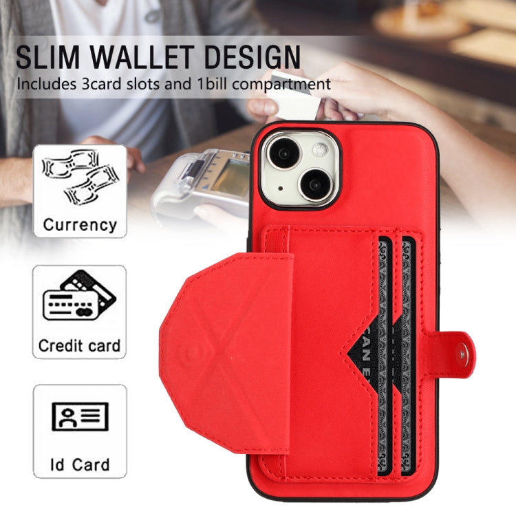 Shockproof Leather Phone Case with Card Holder, For iPhone 14, For iPhone 15 Pro Max, For iPhone 15 Pro, For iPhone 14 Plus