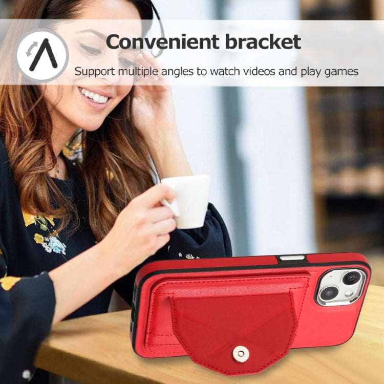 Shockproof Leather Phone Case with Card Holder, For iPhone 14, For iPhone 15 Pro Max, For iPhone 15 Pro, For iPhone 14 Plus