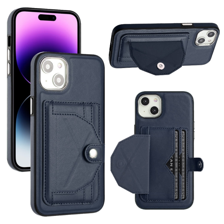 Shockproof Leather Phone Case with Card Holder, For iPhone 14, For iPhone 15 Pro Max, For iPhone 15 Pro, For iPhone 14 Plus