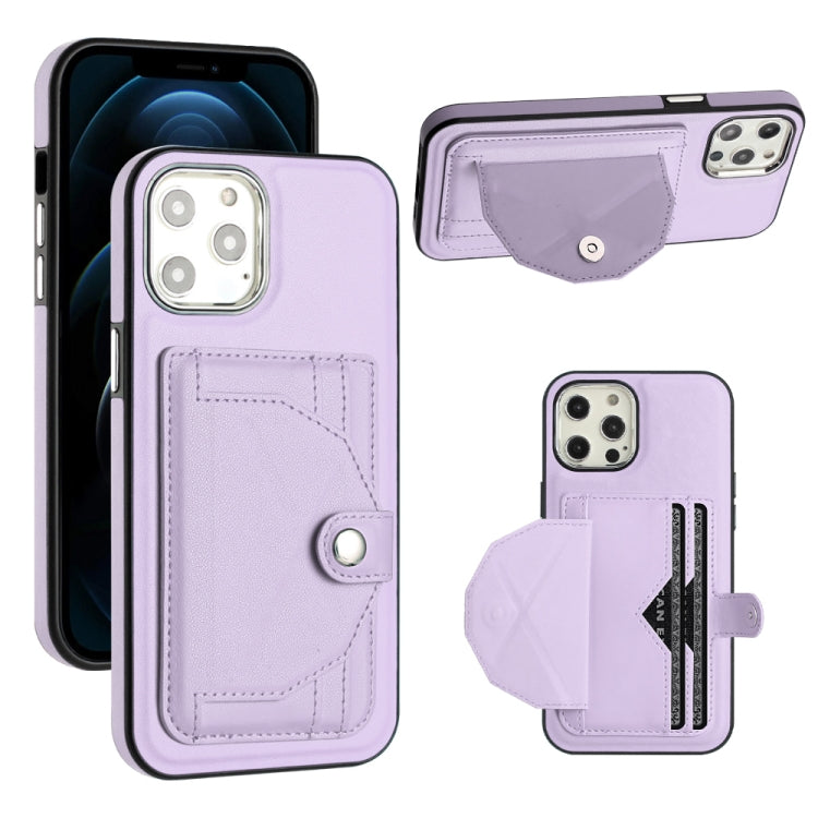 Shockproof Leather Phone Case with Card Holder, For iPhone 12 Pro Max, For iPhone 11, For iPhone 11 Pro, For iPhone 11 Pro Max