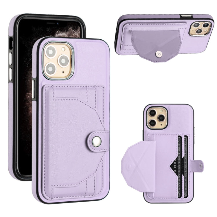 Shockproof Leather Phone Case with Card Holder, For iPhone 12 Pro Max, For iPhone 11, For iPhone 11 Pro, For iPhone 11 Pro Max
