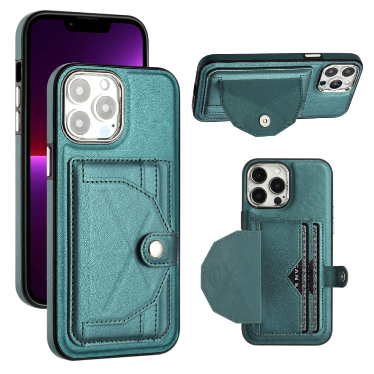 Shockproof Leather Phone Case with Card Holder, For iPhone 14, For iPhone 15 Pro Max, For iPhone 15 Pro, For iPhone 14 Plus