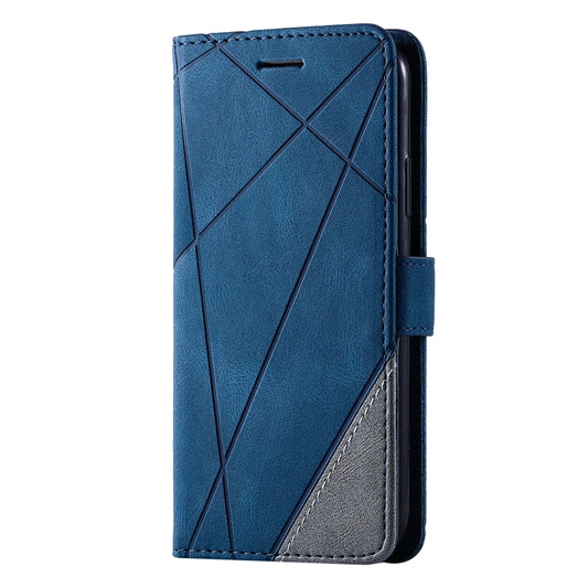 Horizontal splicing design leather case iPhone 11 Pro Max with photo frame holder