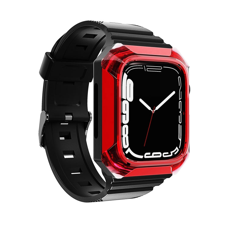 Armor Case Integrated TPU Watch Band, For Apple Watch Ultra 4 / 3 / 2 49mm, For Apple Watch SE 2025 / 2023 44mm, For Apple Watch SE 2025 / 2023 40mm, For Apple Watch Series 11 / 10 42mm