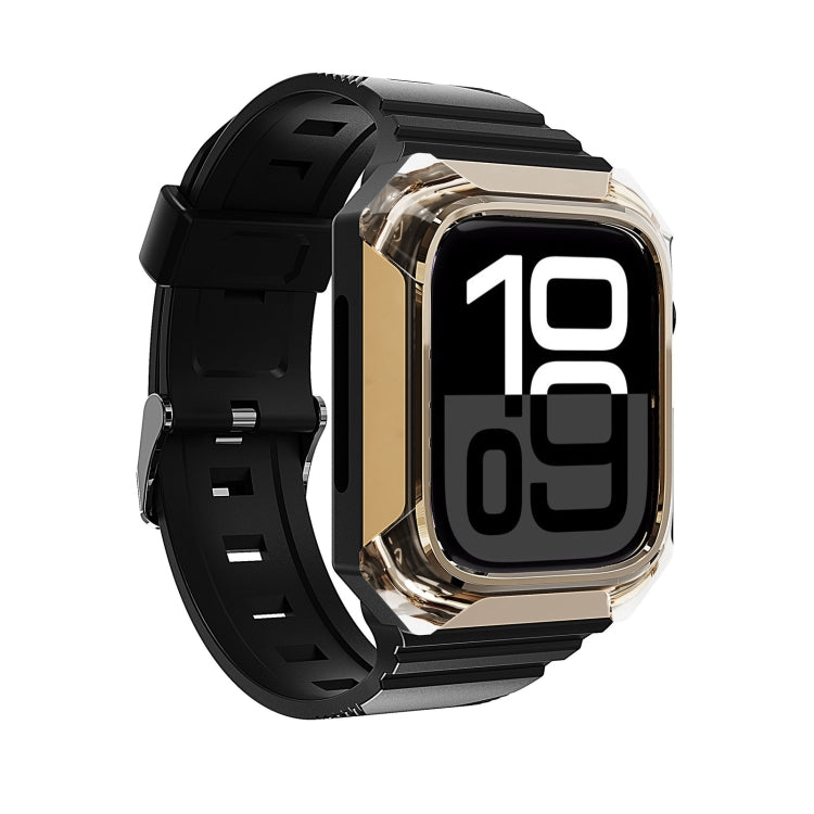 Armor Case Integrated TPU Watch Band, For Apple Watch SE 2025 / 2023 44mm, For Apple Watch SE 2025 / 2023 40mm, For Apple Watch Series 11 / 10 42mm, For Apple Watch Ultra 3 / 2 49mm