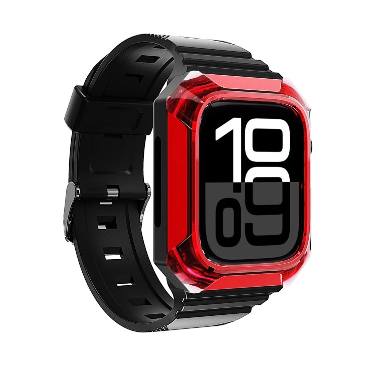 Armor Case Integrated TPU Watch Band, For Apple Watch Series 10 42mm, For Apple Watch SE 2023 44mm, For Apple Watch SE 2023 40mm, For Apple Watch Ultra 2 49mm