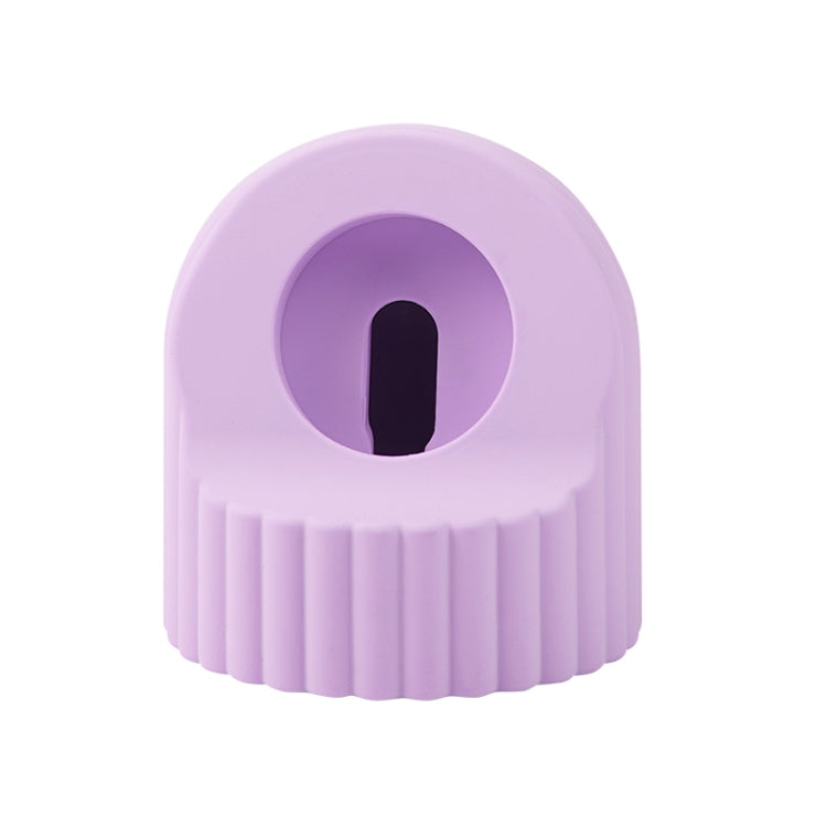 Wave Pattern Silicone Watch Charging Stand, For Apple Watch