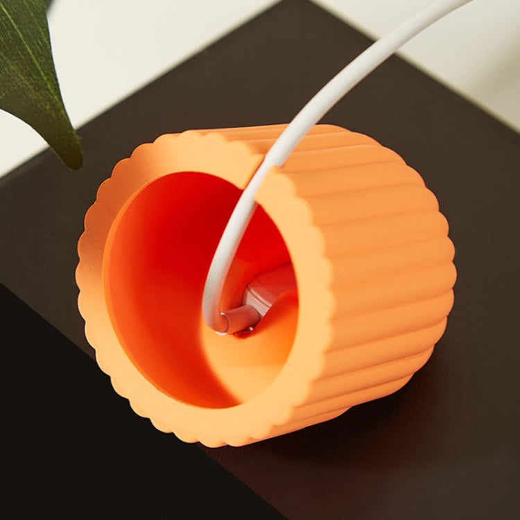 Wave Pattern Silicone Watch Charging Stand, For Apple Watch