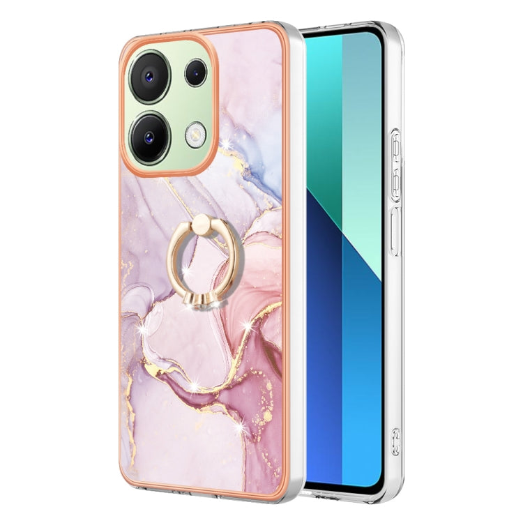 Electroplating Marble IMD TPU Phone Case with Ring Holder