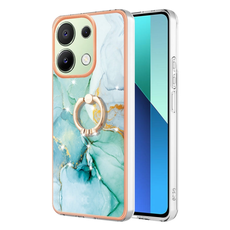 Electroplating Marble IMD TPU Phone Case with Ring Holder