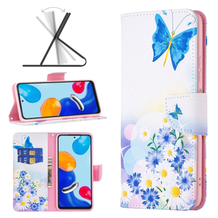 Colored Drawing Pattern Leather Phone Case