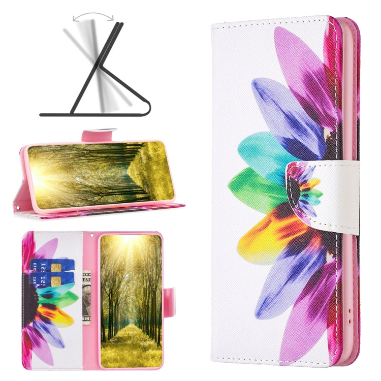 Colored Drawing Pattern Leather Phone Case, For Xiaomi Redmi K70E, For Xiaomi Redmi Note 13, For Xiaomi Poco F5 5G / Redmi Note 12 Turbo