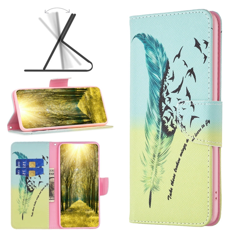 Colored Drawing Pattern Leather Phone Case, For Xiaomi Redmi K70E, For Xiaomi Redmi Note 13, For Xiaomi Poco F5 5G / Redmi Note 12 Turbo