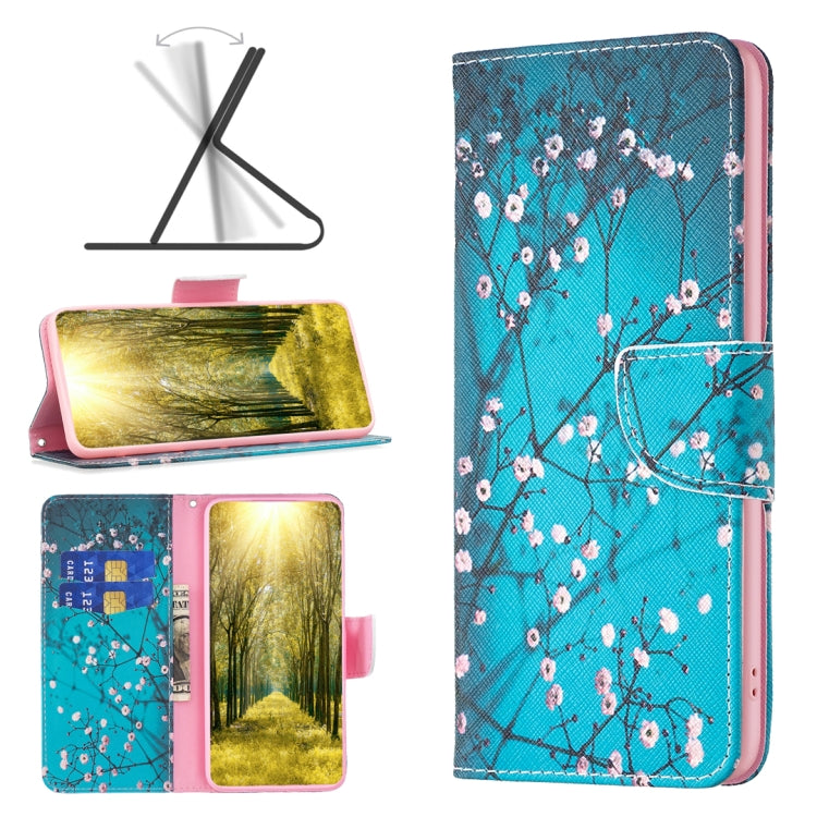 Colored Drawing Pattern Leather Phone Case