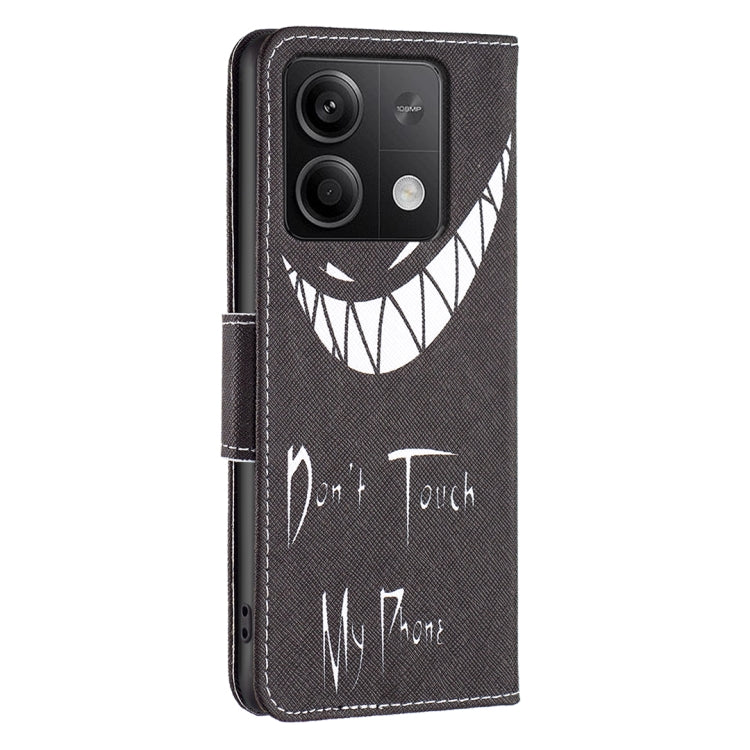 Colored Drawing Pattern Leather Phone Case