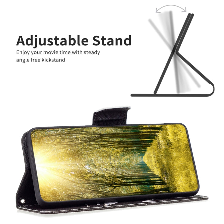 Colored Drawing Pattern Leather Phone Case
