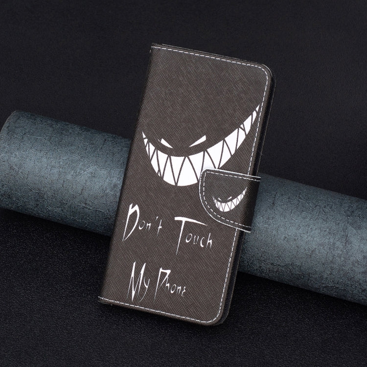 Colored Drawing Pattern Leather Phone Case