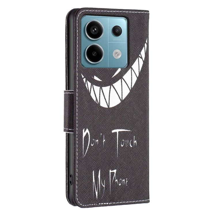 Colored Drawing Pattern Leather Phone Case