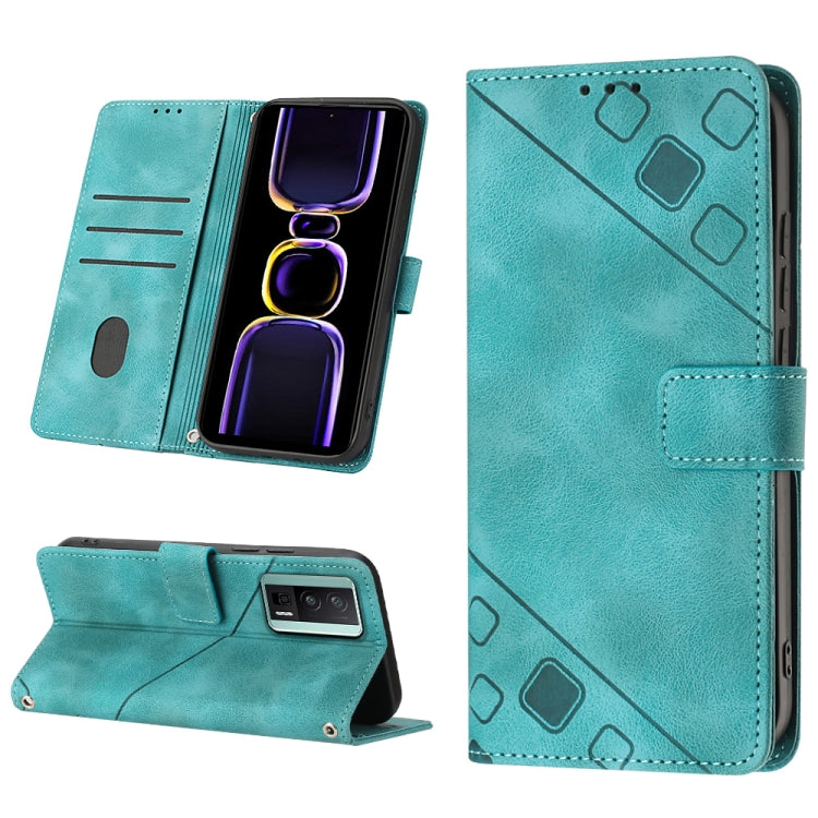 Skin Feel Embossed Leather Phone Case