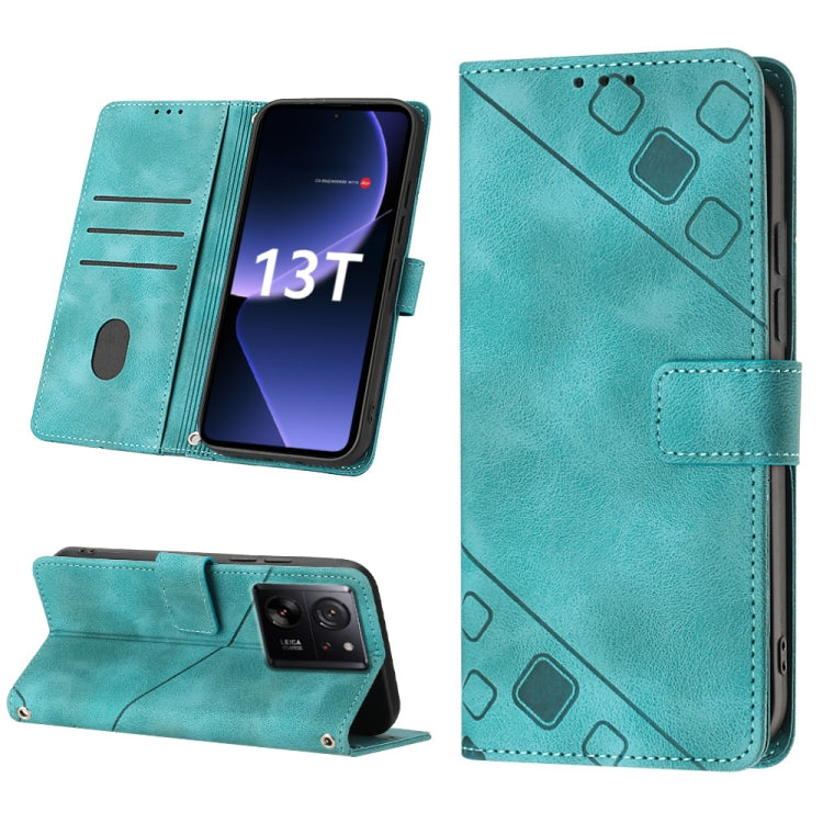 Skin Feel Embossed Leather Phone Case