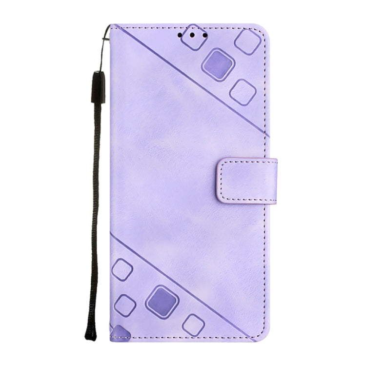 Skin Feel Embossed Leather Phone Case