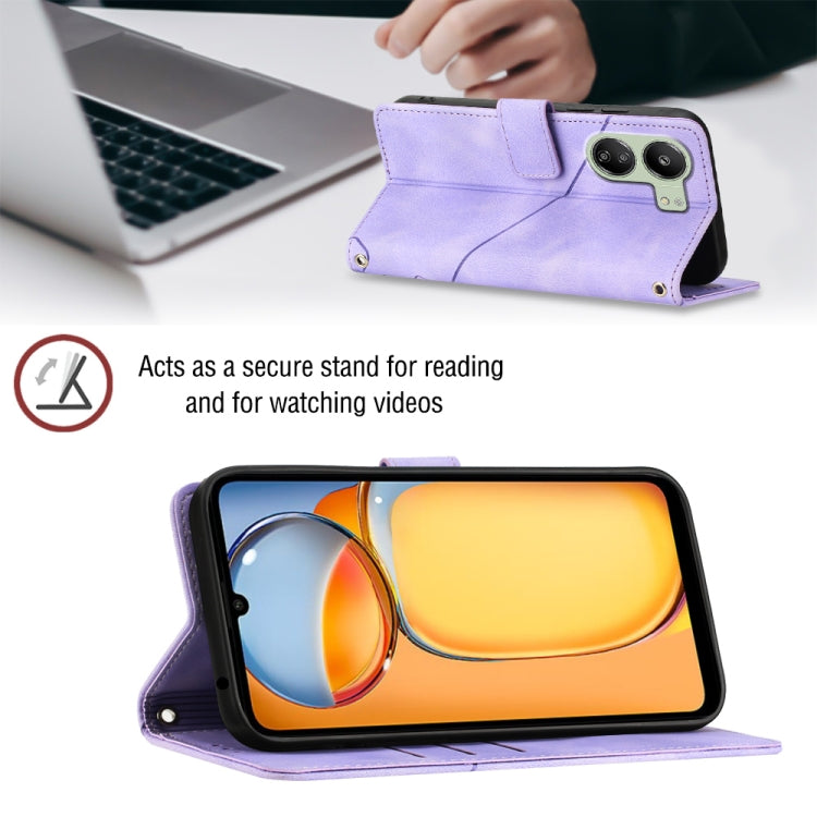 Skin Feel Embossed Leather Phone Case