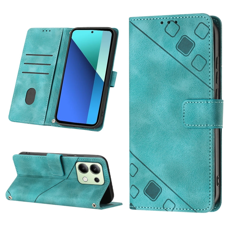 Skin Feel Embossed Leather Phone Case
