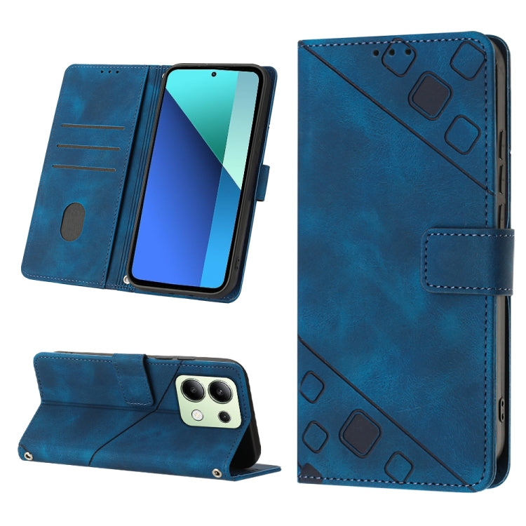 Skin Feel Embossed Leather Phone Case