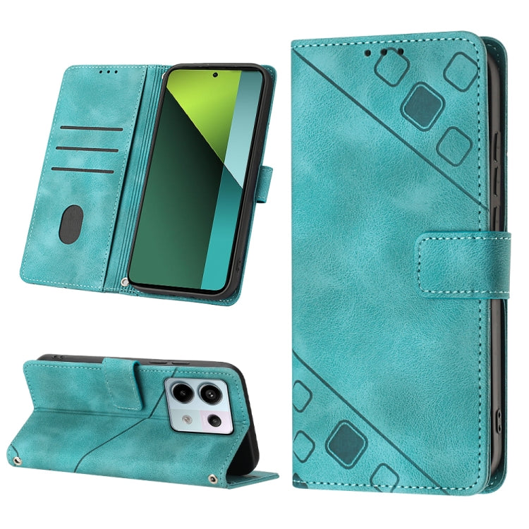 Skin Feel Embossed Leather Phone Case