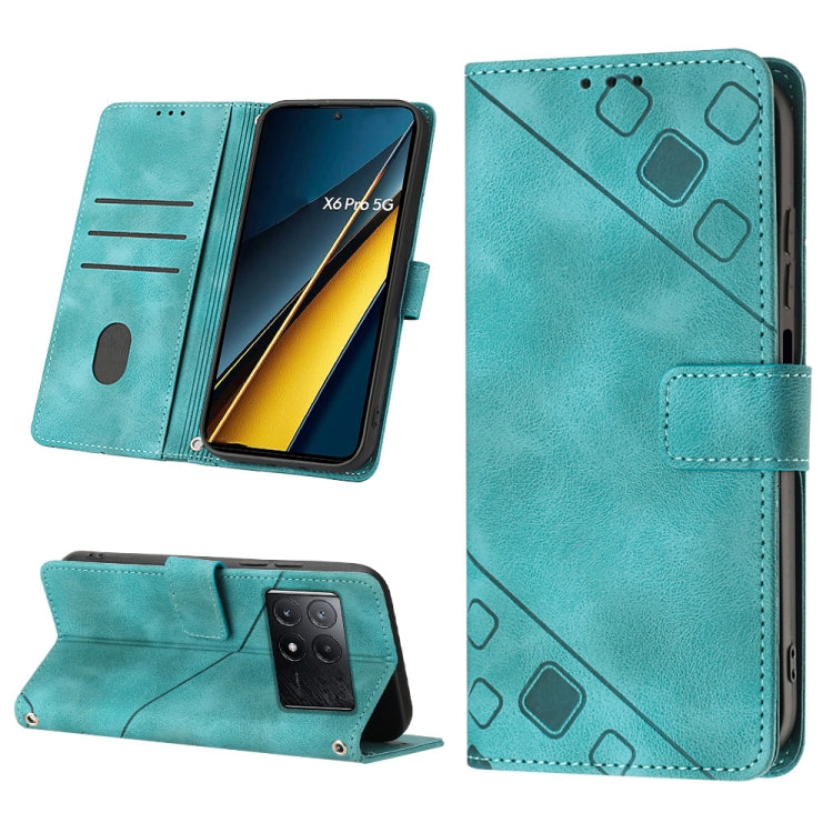 Skin Feel Embossed Leather Phone Case
