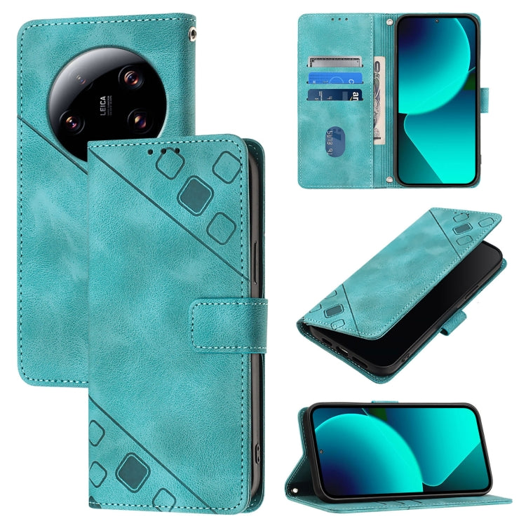 Skin Feel Embossed Leather Phone Case