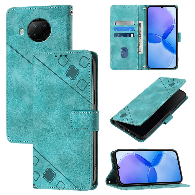 Skin Feel Embossed Leather Phone Case