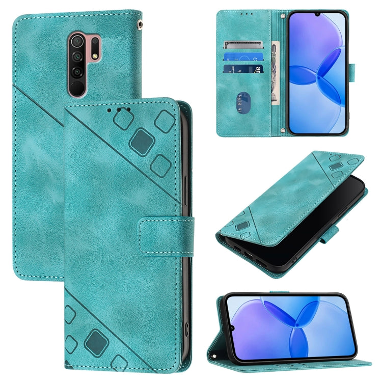Skin Feel Embossed Leather Phone Case