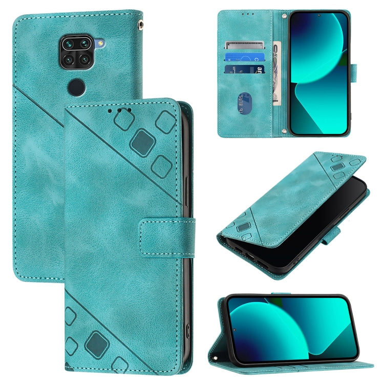 Skin Feel Embossed Leather Phone Case