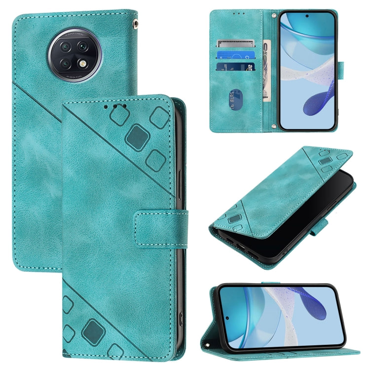 Skin Feel Embossed Leather Phone Case